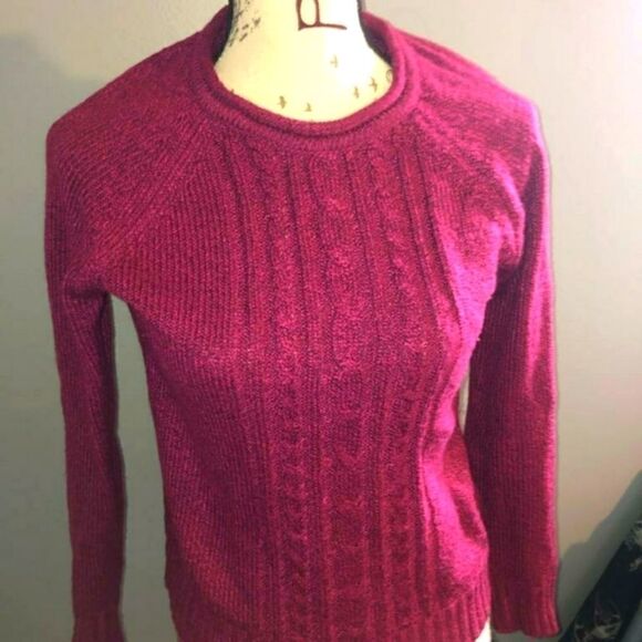 Christopher & Banks Sweaters - Magenta Sweater EUC 